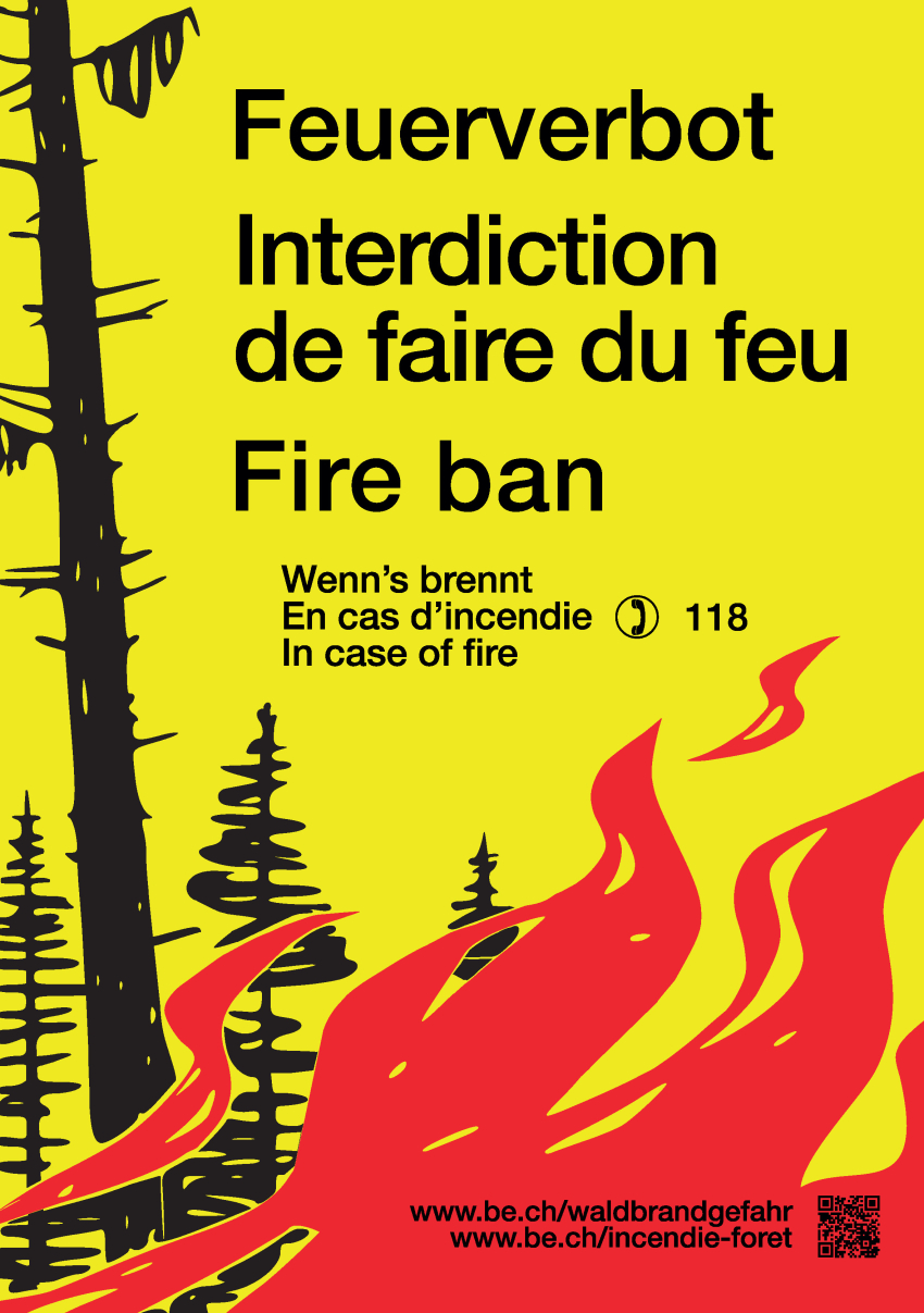 Feuerverbotsschild
